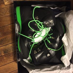 Ralph Lauren men calfskin Italian boot size 9.5 black made in Italy